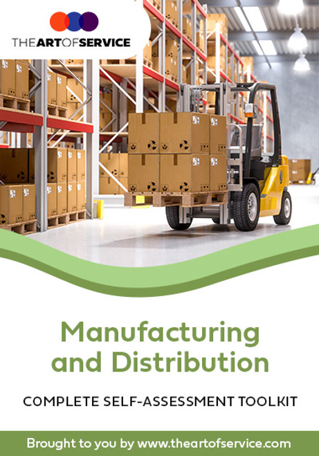 Manufacturing and Distribution Toolkit