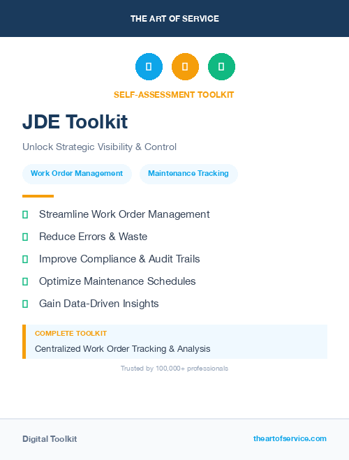 JDE Toolkit