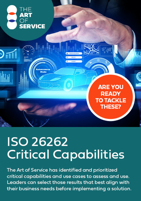 ISO 26262 Critical Capabilities