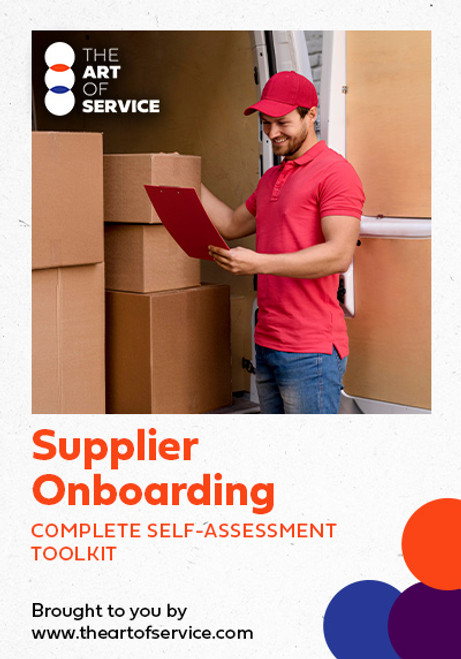 Supplier Onboarding Toolkit