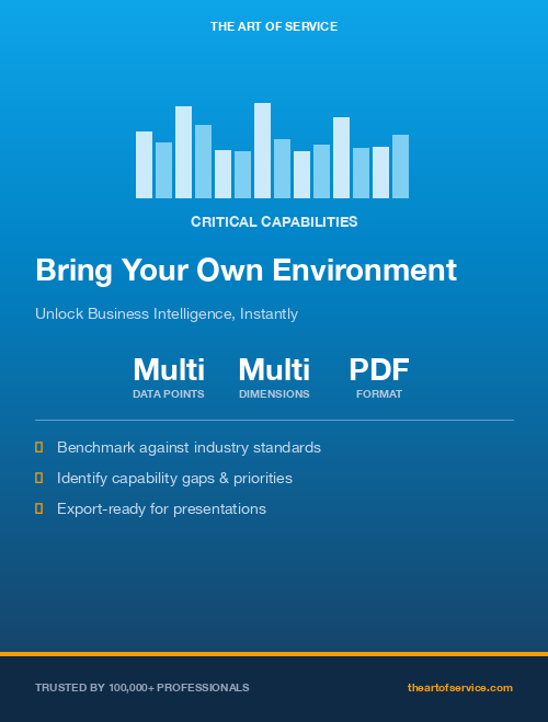 Bring Your Own Environment Critical Capabilities