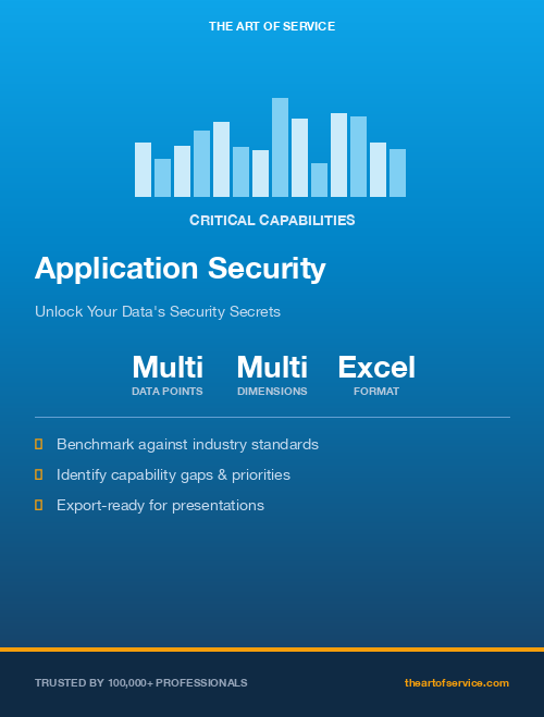 Application Security Critical Capabilities