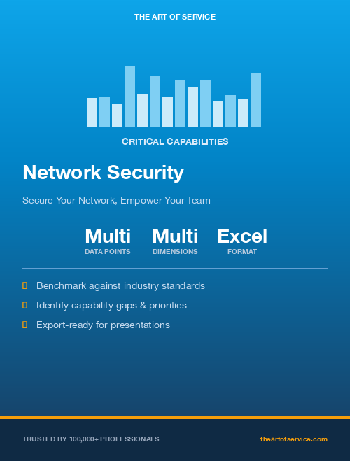 Network Security Critical Capabilities