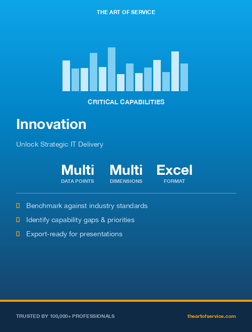 Innovation Critical Capabilities