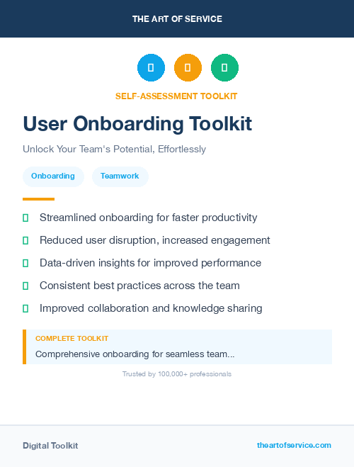 User Onboarding Toolkit