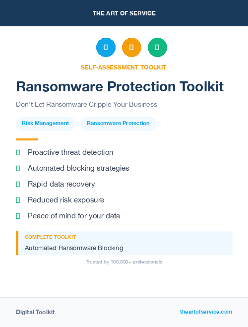 Ransomware Protection Toolkit