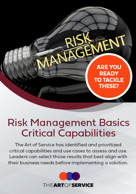 Risk Management Basics Critical Capabilities
