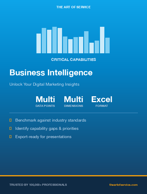 Business Intelligence Critical Capabilities