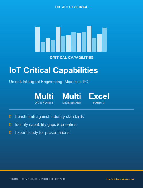 IoT Critical Capabilities