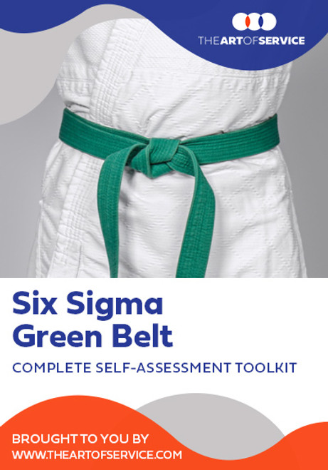 Six Sigma Green Belt Toolkit