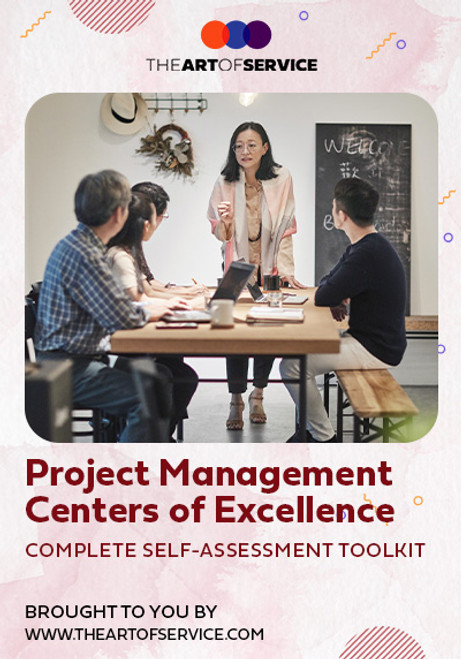 Project Management Centers of Excellence Toolkit