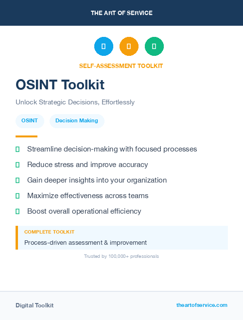 OSINT Toolkit