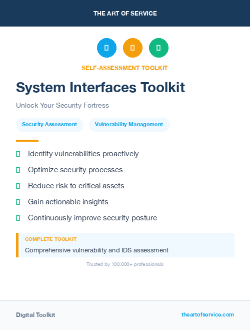 System Interfaces Toolkit