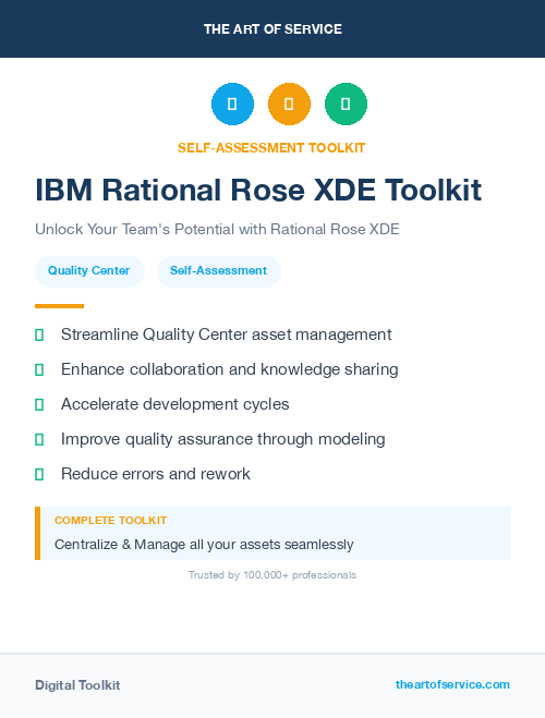 IBM Rational Rose XDE Toolkit