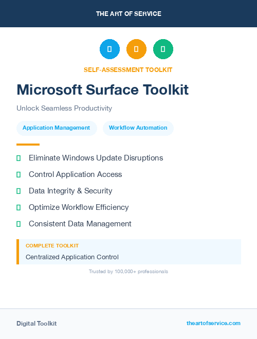 Microsoft Surface Toolkit