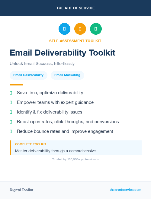 Email Deliverability Toolkit