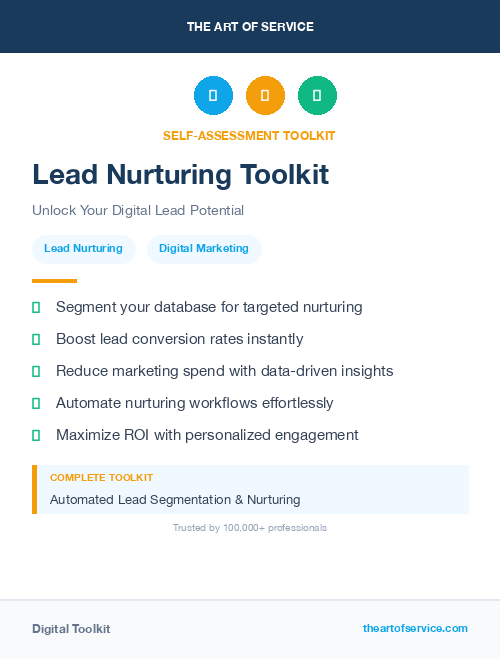 Lead Nurturing Toolkit