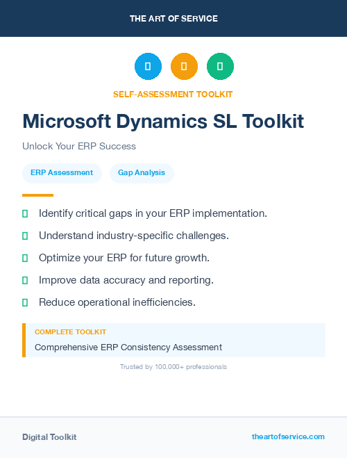 Microsoft Dynamics SL Toolkit