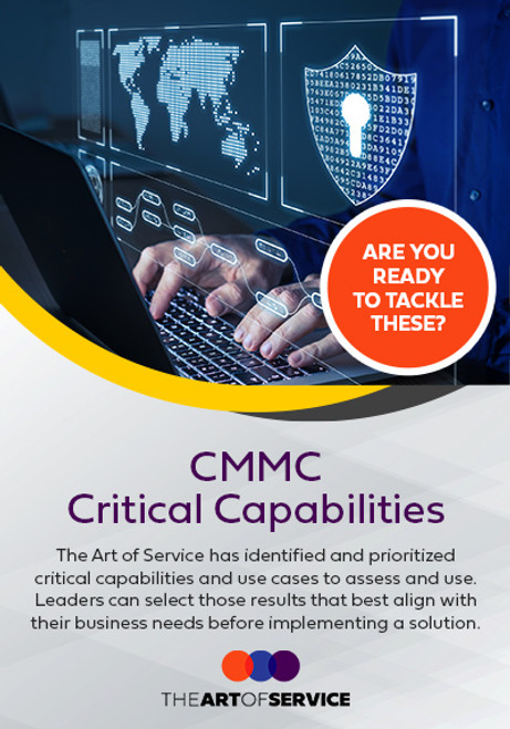 CMMC Critical Capabilities