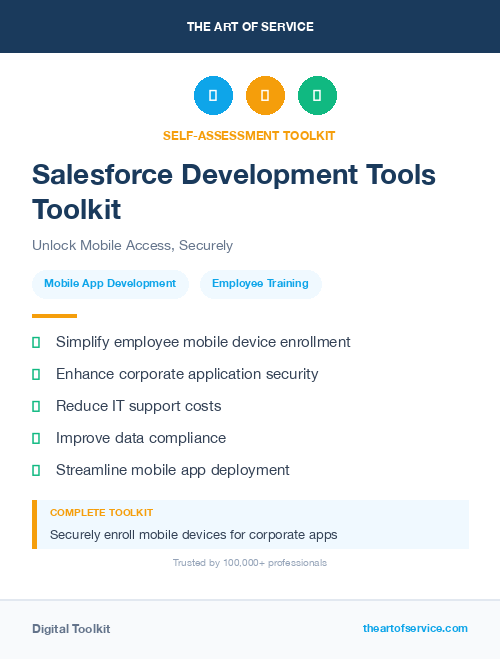 Salesforce Development Tools Toolkit