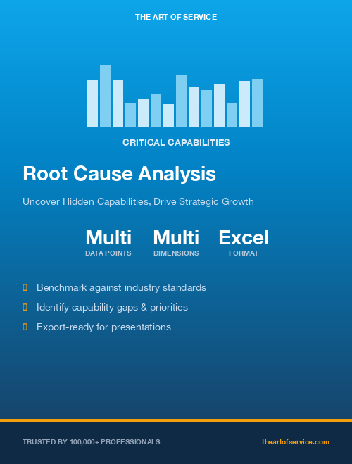 Root Cause Analysis Critical Capabilities