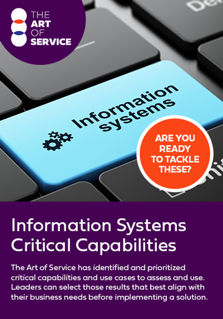 Information Systems Critical Capabilities