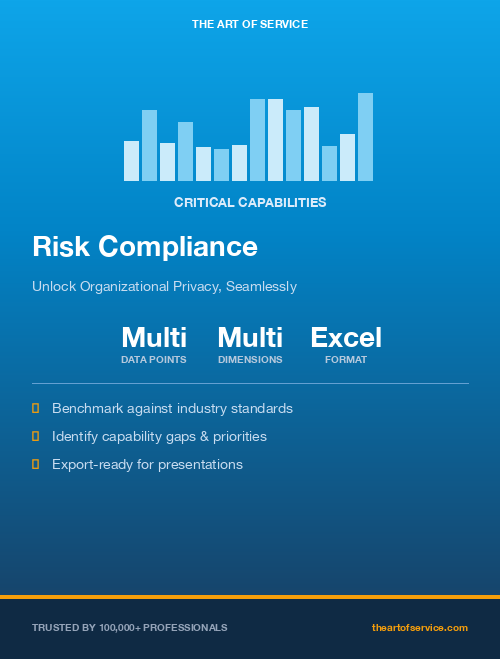 Risk Compliance Critical Capabilities