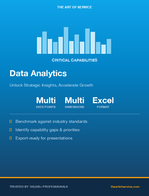 Data Analytics Critical Capabilities