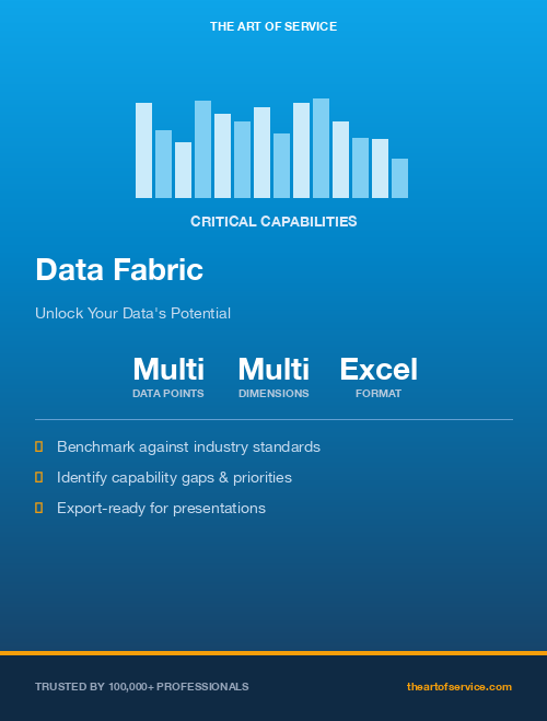 Data Fabric Critical Capabilities