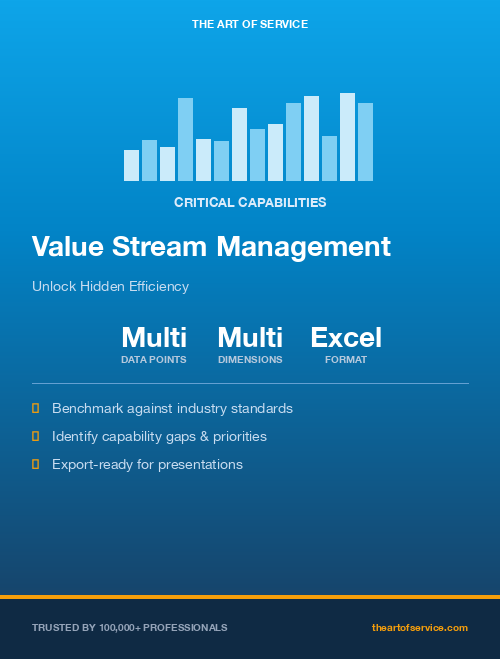 Value Stream Management Critical Capabilities