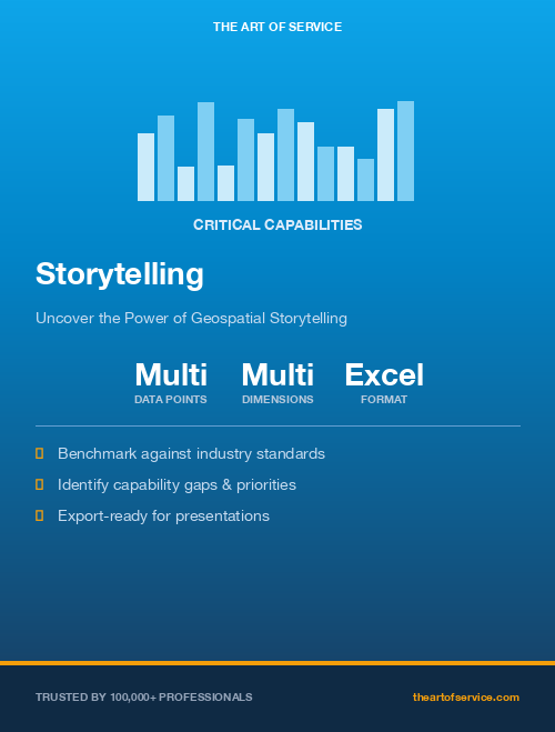 Storytelling Critical Capabilities