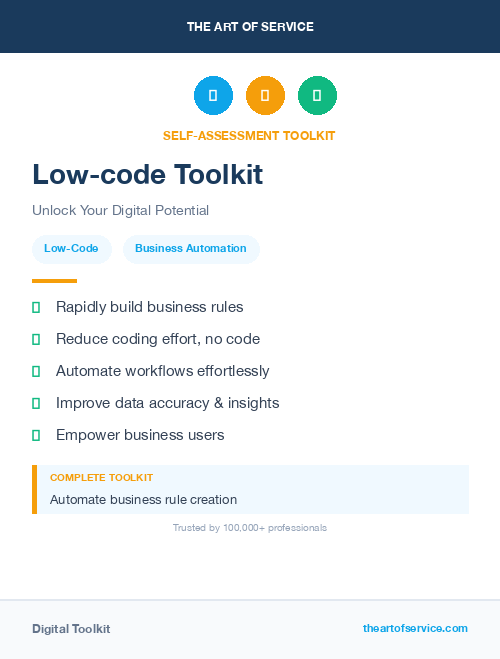 Low-code Toolkit