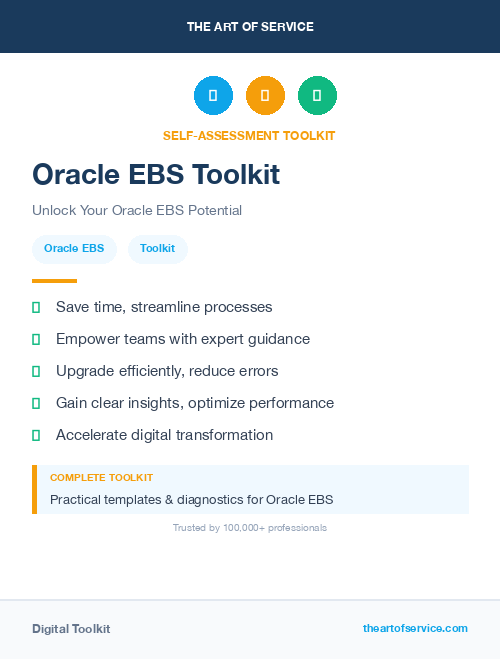Oracle EBS Toolkit