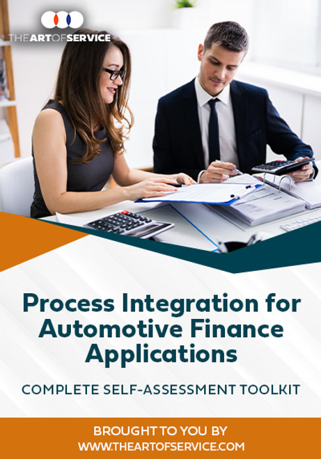 Process Integration for Automotive Finance Applications Toolkit