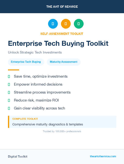 Enterprise Tech Buying Toolkit