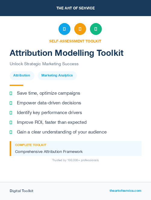 Attribution Modelling Toolkit