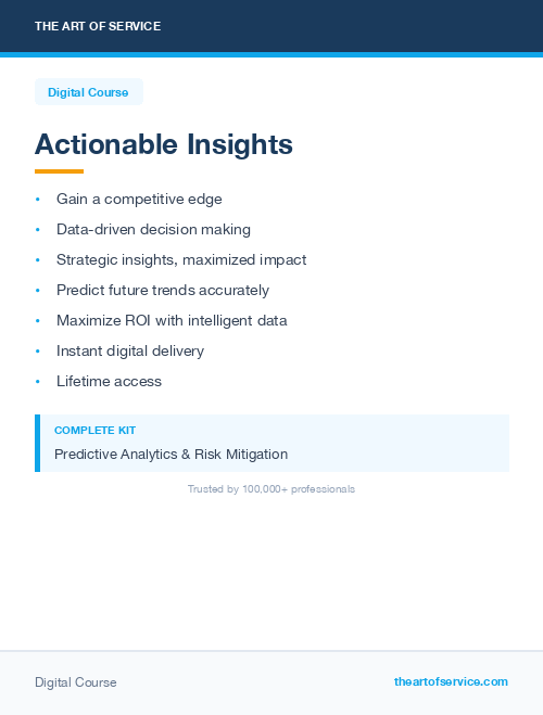 Actionable Insights: Artificial Intelligence Regulation