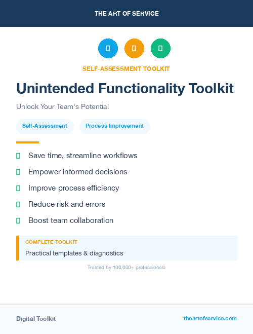 Unintended Functionality Toolkit