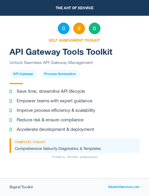 API Gateway Tools Toolkit