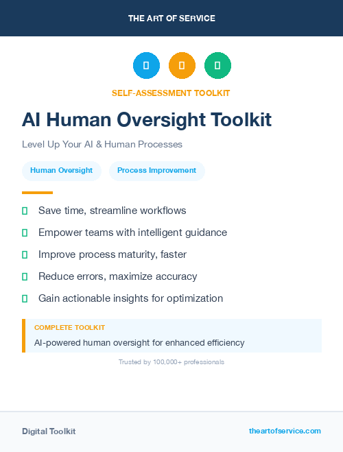 AI Human Oversight Toolkit