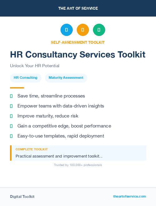HR Consultancy Services Toolkit
