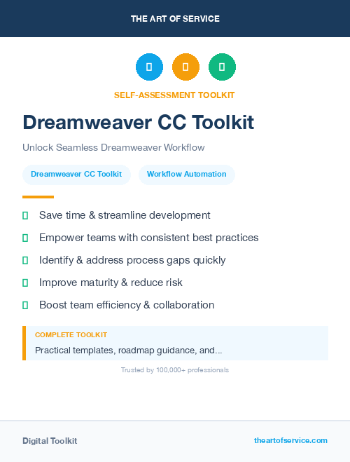 Dreamweaver CC Toolkit