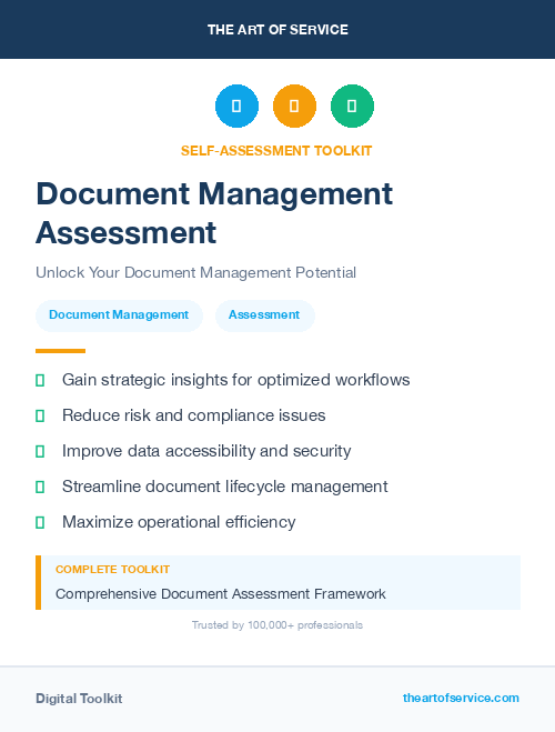 Document Management Assessment