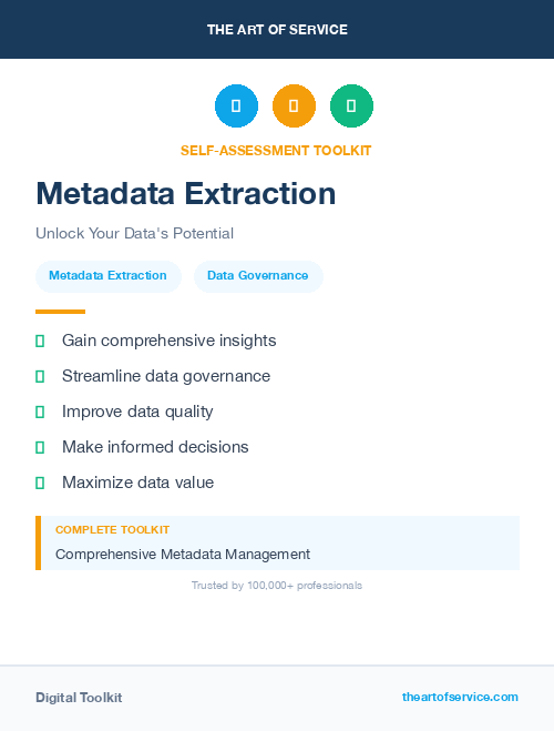 Metadata Extraction