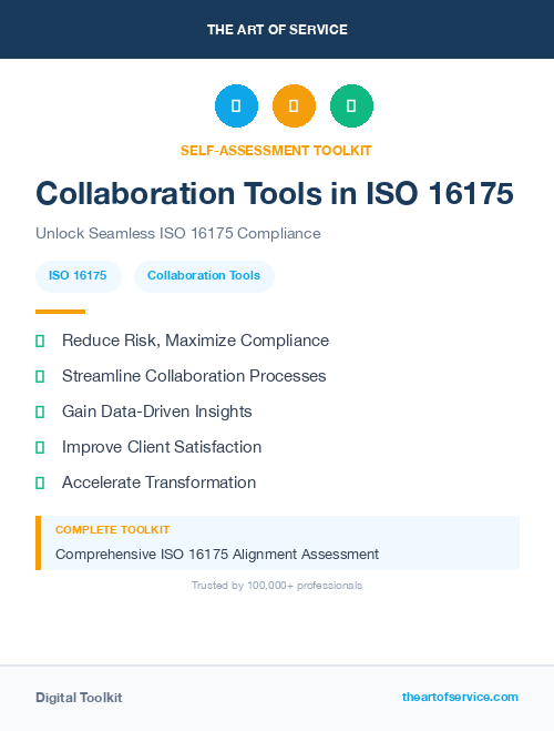 Collaboration Tools in ISO 16175