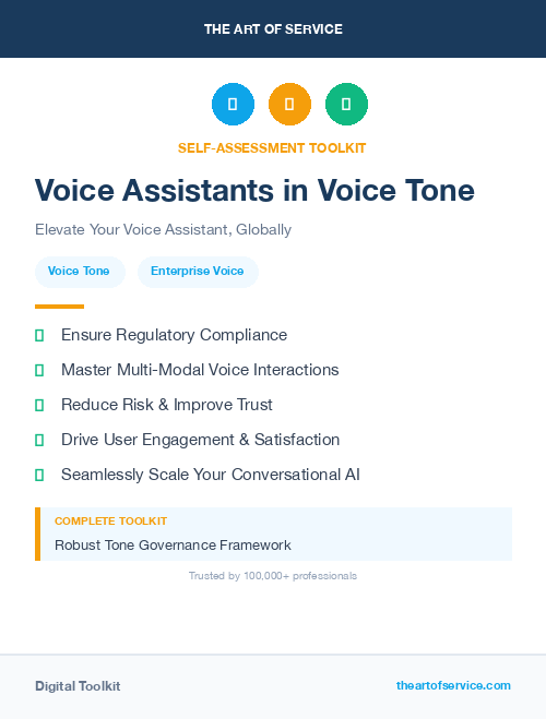 Voice Assistants in Voice Tone
