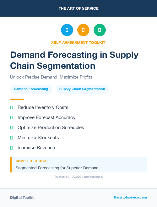 Demand Forecasting in Supply Chain Segmentation