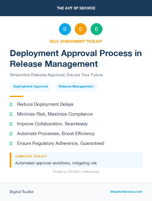 Deployment Approval Process in Release Management