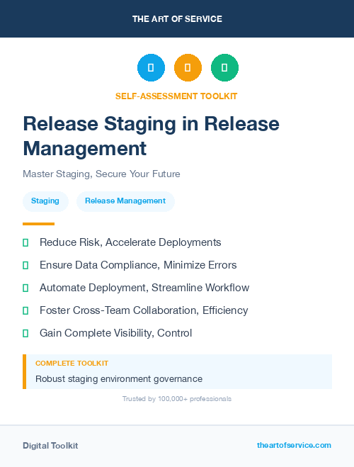 Release Staging in Release Management
