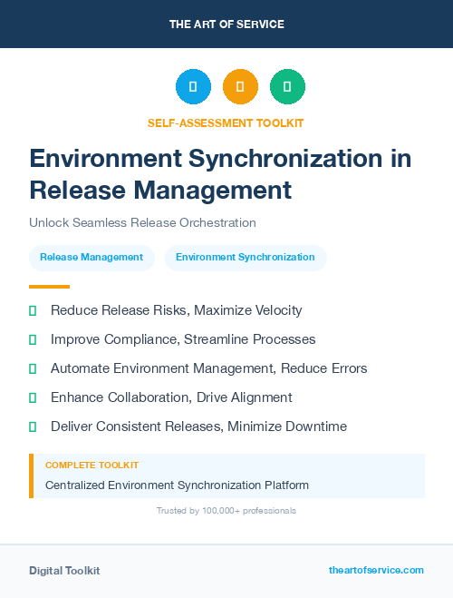 Environment Synchronization in Release Management